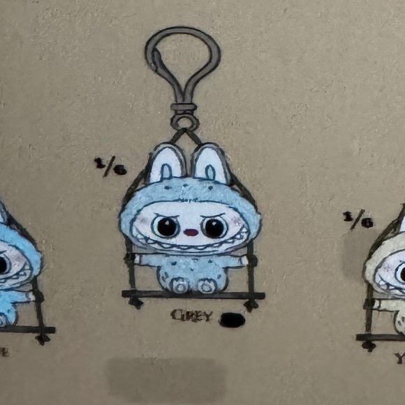 Pop Mart/Pop Land Exclusive: The Monsters Labubu - Timber Workshop - gray - NEW! - Picture 4 of 5